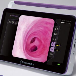 Image processor with built-in monitor